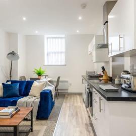 Smart 2 Bed Budget Apartment in Central Doncaster