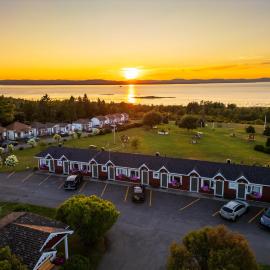 Motel au Fleuve d'Argent, hotel di Rivière-du-Loup