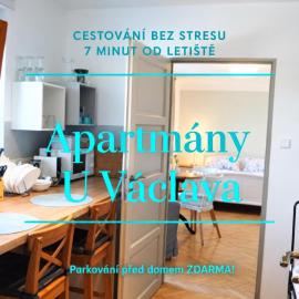 Apartmány U Václava - 7 minut od letiště Václava Havla - parkování zdarma