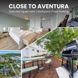 Stylish Miami Studio - Gym - Close to Aventura