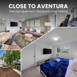 Elegant 1-BD Miami Apt - Gym, BBQ, Free Parking