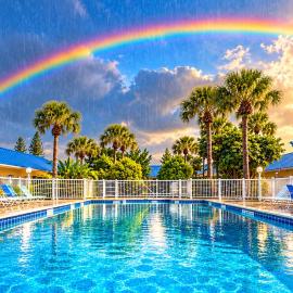 Island Sun Inn & Suites - Historic Venice & Beach Getaway, hotel Venice-ben