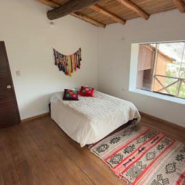 Casa vista del valle