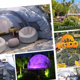 Summer IGLOO by the sea in COCOland – hotel w mieście Pálioura