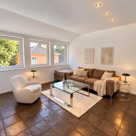 Ferienwohnung am Schloss Auerbach nahe Weinbergen，位于本斯海姆的酒店