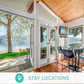 Beautiful Cabin Right next to Lake Okanagan #5, hotel a West Kelowna