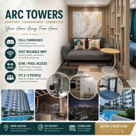 Cath&Nico condo unit in ARC tower