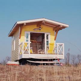 Tinyhouse Yellow Schoonhoven, hótel í Schoonhoven