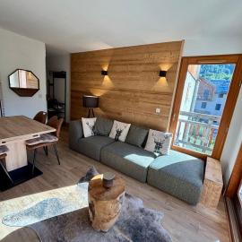 T3 SERRE CHEVALIER à 5 minutes à pied PISTES SKI et COMMERCES