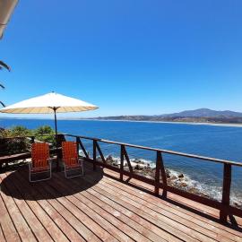Cabaña en condominio con vista privilegiada al mar