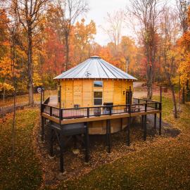 Shenandoah Yurt: Hot Tub~Wood Stove~WiFi~EVcharger, готель у місті Stanley