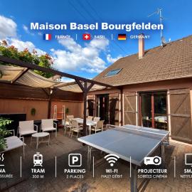 House with Sauna and Parking near Basel and EuroAirport
