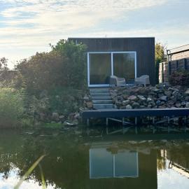 Tiny house Stilte oan it wetter, hotell sihtkohas Stiens