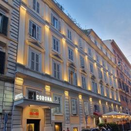 Hotel Corona, hotel i Rom