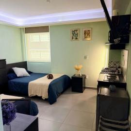 A22 Premium Suite BLACK MAX Cocina Terraza Companies Work Teams 2-4 PAX, hotel a Cuautitlán Izcalli