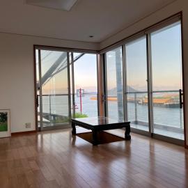 2026年10月OPEN 宇野港徒歩6分 海沿い一棟貸し 瀬戸内海一望 SHITENTEITEN unoport