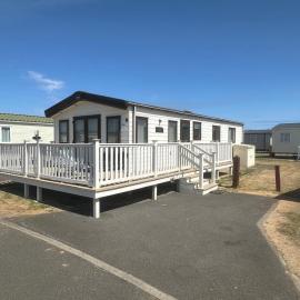 6 berth caravan with decking at Barmston Beach Holiday Park ref 62018RV