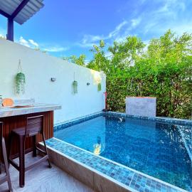 Club Palmara Ricaurte - Villa Bambú Naturaleza y Tranquilidad, hotell i Ricaurte