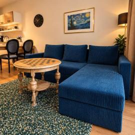 Modern Apartment with Garden and Parking in Gdańsk by Noclegi Renters