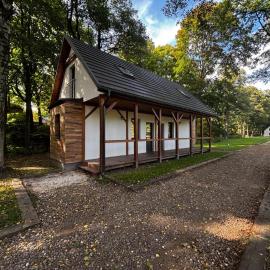 Domki Zacisze w Bobrzy Dom Bliźniak