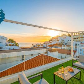 Apartment Carvoeiro By The Sea 1 - Terraço e vista mar