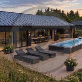 Luxurious Home In Hadsund With Sauna, хотел в Hadsund