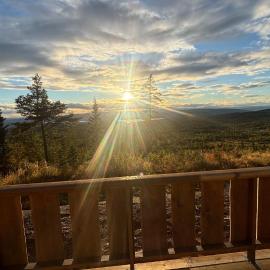 Fantastic, newly built cabin at Lygna with jacuzzi, hotel di Gran
