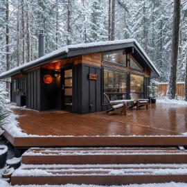 Forest Cabin Retreat - Dog Friendly - Hot Tub, hotel di Rhododendron
