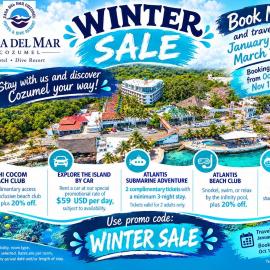 Casa del Mar Cozumel Hotel & Dive Resort with free access to an exclusive beach club, hotel sa Cozumel