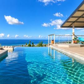 Chambre d'hote - vue sur Papeete et accès piscine