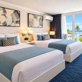 Queen Beds Studio Apartment in ESJ Towers Isla Verde