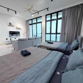 B1003 Green Haven Sea View netflix100mbps By STAY, מלון במסאי