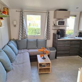 Mobile home 2chs 4à5 pers 32m2 entre Châteaux et Zoo de Beauval, khách sạn ở Onzain