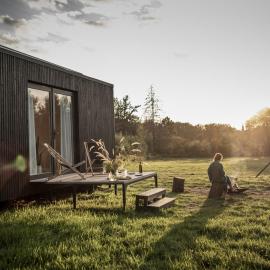 Kalmdown Slow Cabin - Antwerpen, khách sạn ở Wuustwezel
