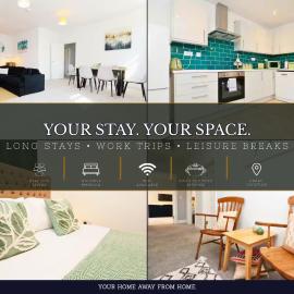 Modern 3 Bed - M4 ACCESS - Wi-Fi