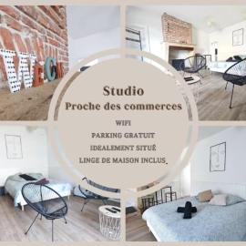 Studio entier proche des commerces - 1 à 2 pers -, ξενοδοχείο σε Langon