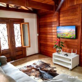Alfa Serra lago e montanha