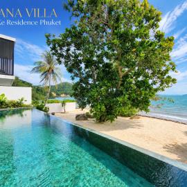 Luxury Beachfront AMANA Villa 4 Br at Ta-Ke Residence A, hotel di Bandar Phuket