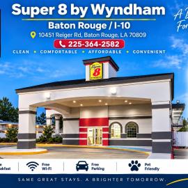 Super 8 by Wyndham Baton Rouge/I-10, hotel a Baton Rouge