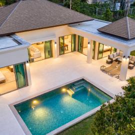 4BR Pool Villa MGM Sky 3 Near Robinson Chalong