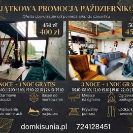 Domki nad Jeziorem Sunia