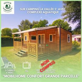 울가트에 위치한 호텔 Houlgate - 360 - Mobilhome CONFORT 3 chambres 6 personnes Camping 5 étoiles
