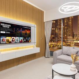 1BR in GRANDE with Balcony I Amazing INFINITY POOL I Steps to Dubai Mall & Fountain