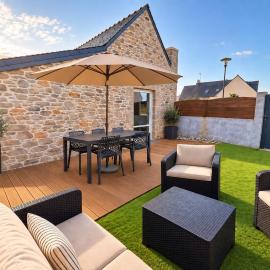 Maison de la plage avec Piscine - Breizh Location
