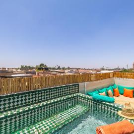 Riad Dar Mimouna -Exclusive&Brand new -Pool- 8pax, מלון במרקש