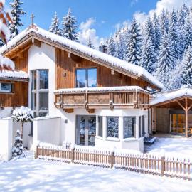 Viesnīca Luxury chalet in Niederau with whirlpool pilsētā Kropfrad