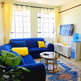 Winnies haven cosy 2 Bedroom Apartment in Machakos Town Boma Yangu WiFi and Parking, hotelli kohteessa Machakos