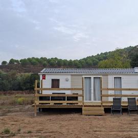 chalet with private terrace and air conditioning, hotel in Baião