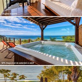 Pousada Descanso do Rei - Hidro com Vista Panorâmica do Mar, Pet Friendly & melhor localização, hotel u gradu Praja do Roza