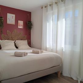 Studio cosy - terrasse privative - lit queen size
